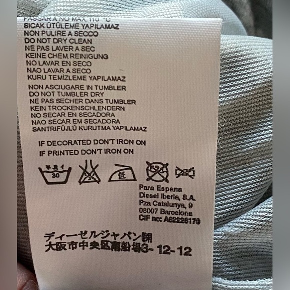 NEW w/TAGS DIESEL Turtleneck Bodycon Gray Visible Seams Balloon Bottom Dress XS - Picture 9 of 13